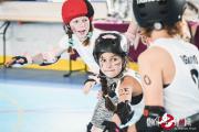 Premier match des Rats Ta'Teen, Roller Derby Junior