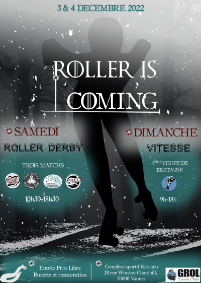 Roller is Coming - 3 et 4 décembre - Complexe de Kercado.