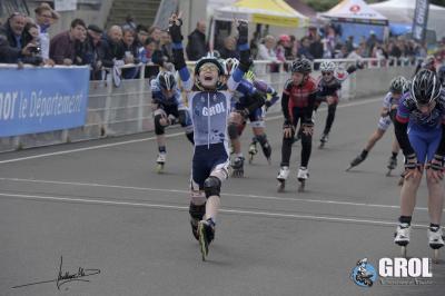 Coupe de France roller course part 1 : 2 titres pour le GROL