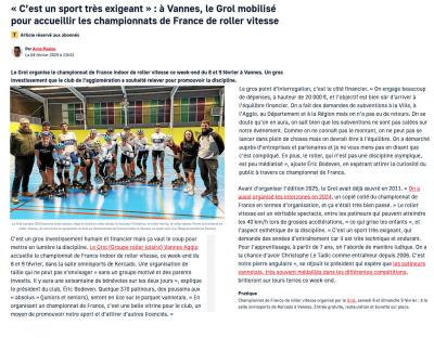 GROL Vannes Agglo - coup de projecteur sur le club