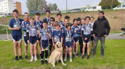 9 médailles d’OR pour le Grol au régional sur route de Roller à Guingamp