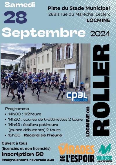 CPAL LOCMINE - Virades de l'Espoir 2024 - samedi 28 septembre 2024